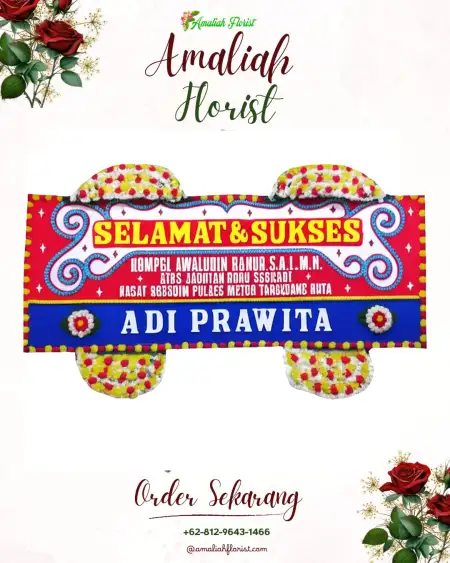 Papan Bunga Ucapan Selamat Sleman Lor