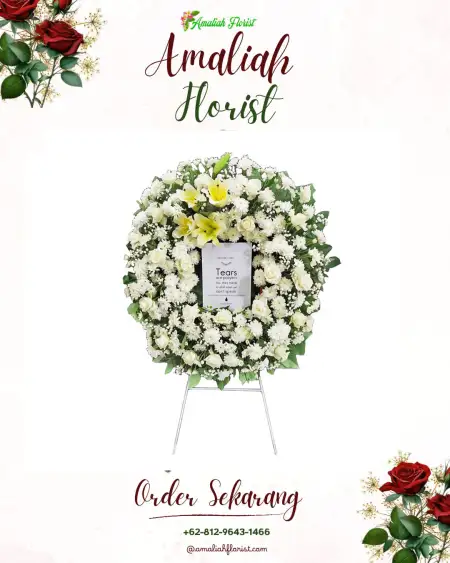 Krans Bunga Duka Sleman Lor